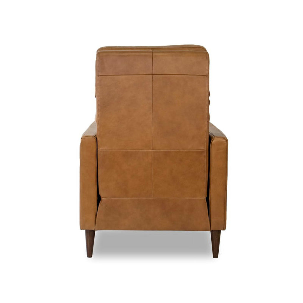 Genuine Leather Recliner Chair in Tan L42918