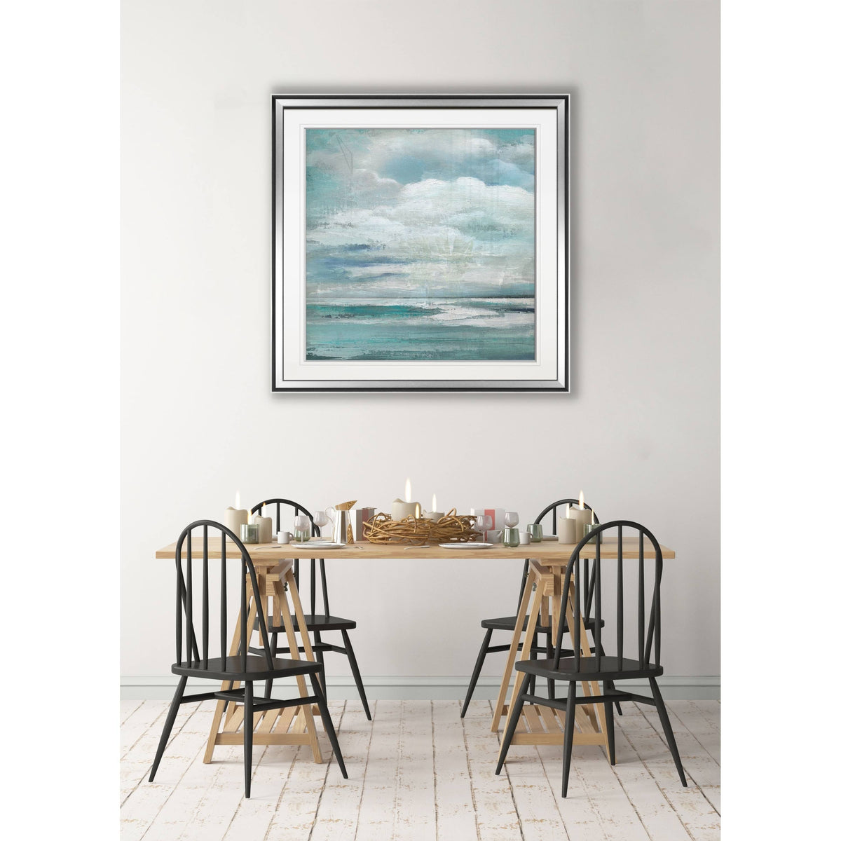 Framed Giclee Print 28 x 28 Z657