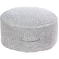 Pearl Grey Pouffe P257889