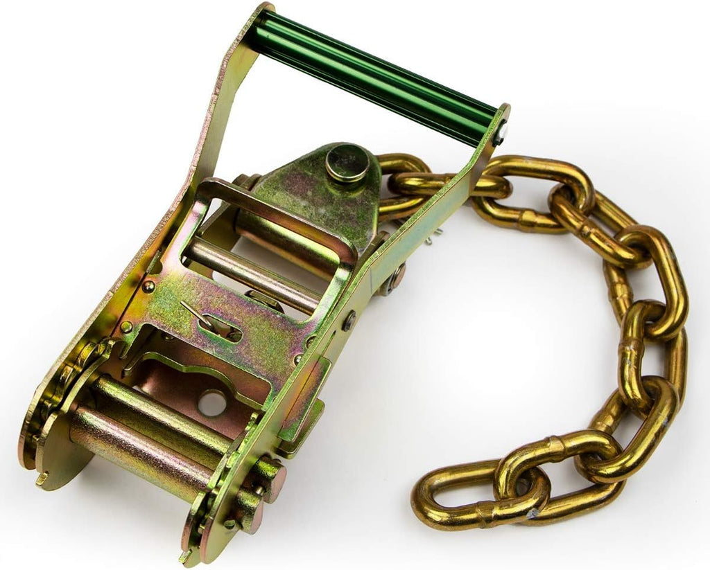 Ratchet Buckle 4 Pack 2 Inch Wide with Chain Tail A700