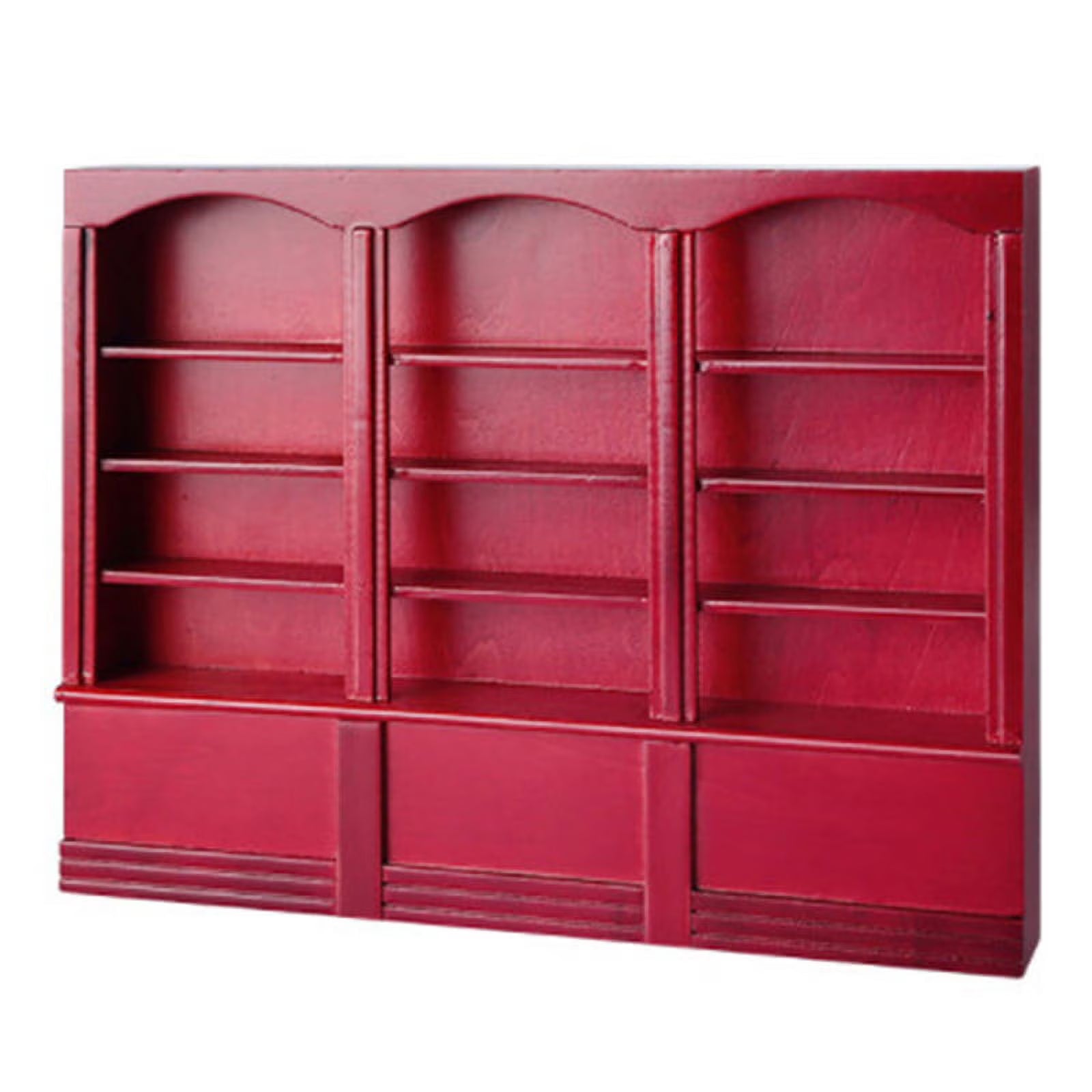 Dollhouse Miniature Bookcase Display Shelf Furniture Toys G7373