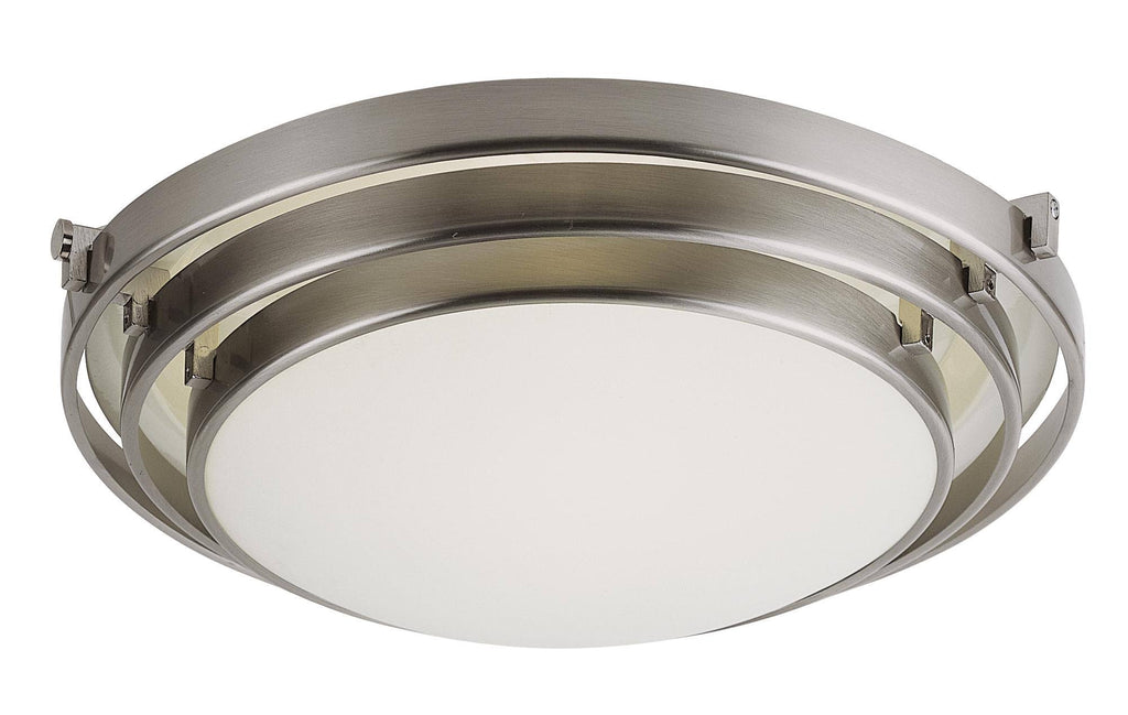 Brushed Nickel Flush-Mount Light B788