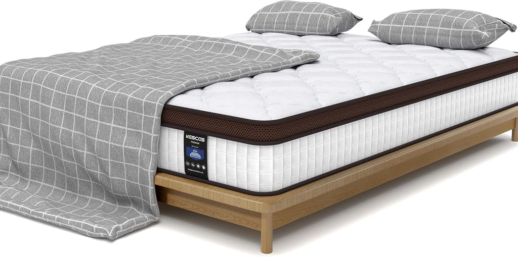 Twin 12 Inch Memory Foam Hybrid Mattress with Pocket Spring U696