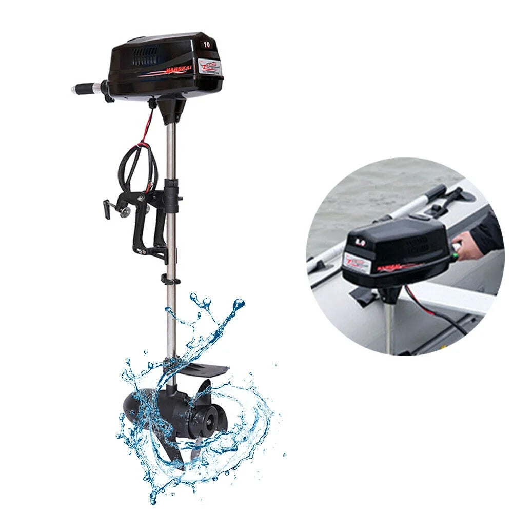 2200W Electric Outboard Motor Boat Engine Brushless Tiller Control 60V A24227