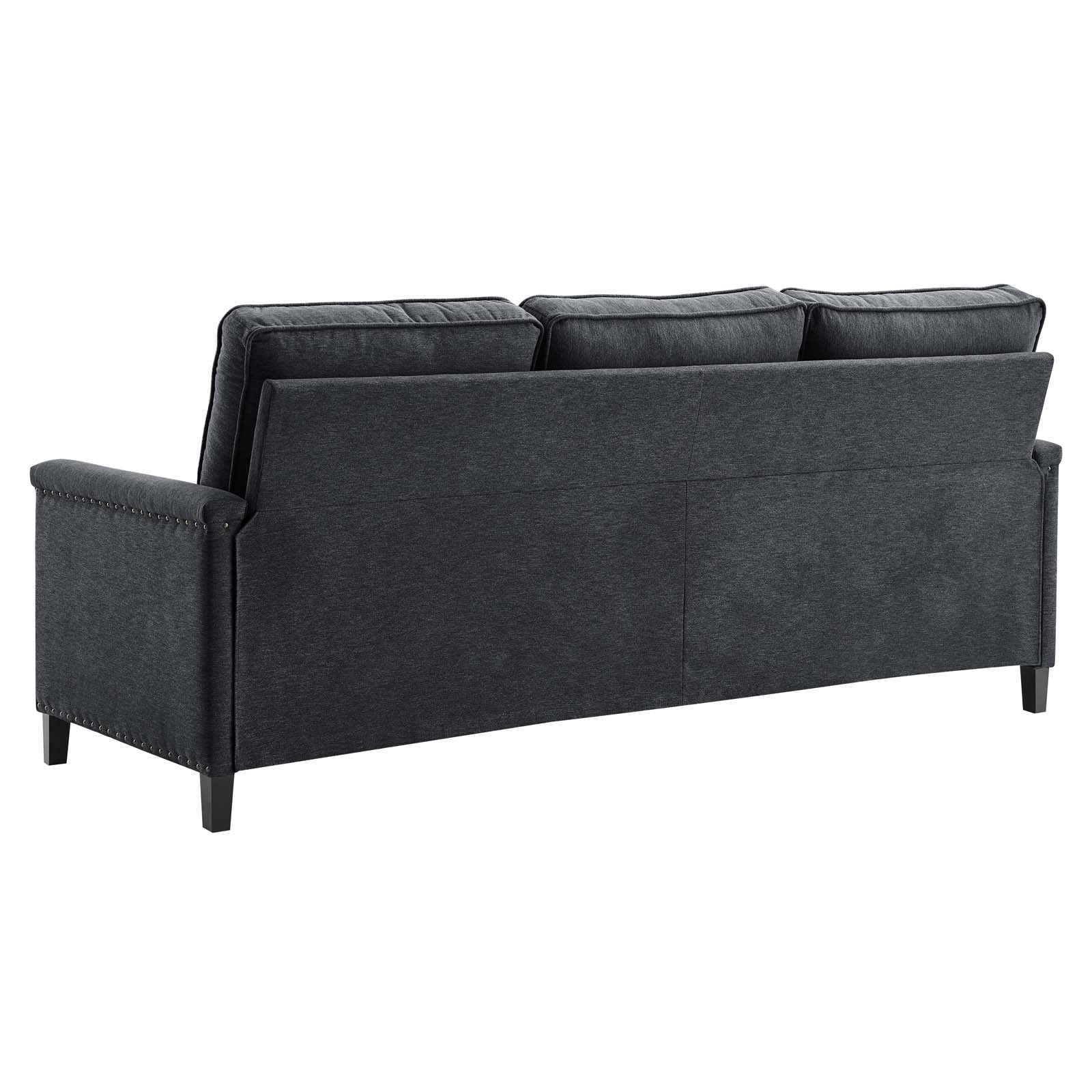 Dark Grey Fabric Sofa I127