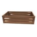Antique Iron Powder Coated Steel Raised Garden Bed I775424