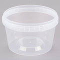 16 oz Clear Tamper Resistant Deli Container - 500/Case K459577