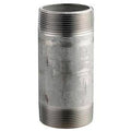 SS 304/304L Schedule 80 Seamless Extra Heavy Pipe Nipple 2x6 NPT Male J4512