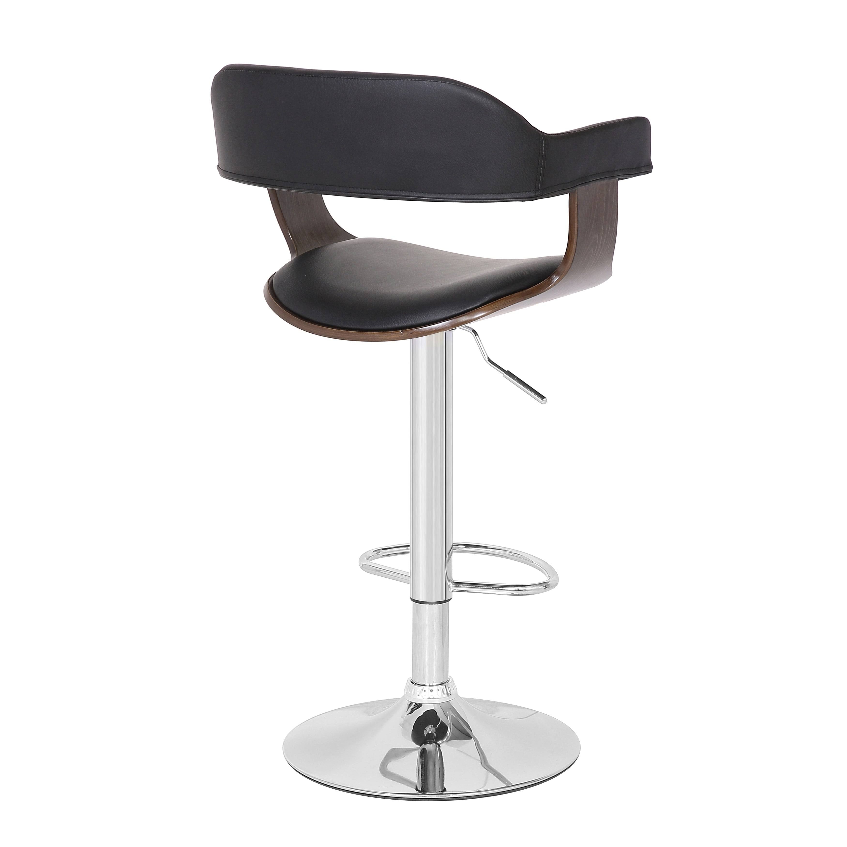 Swivel Adjustable Oak Wood Barstool W89120