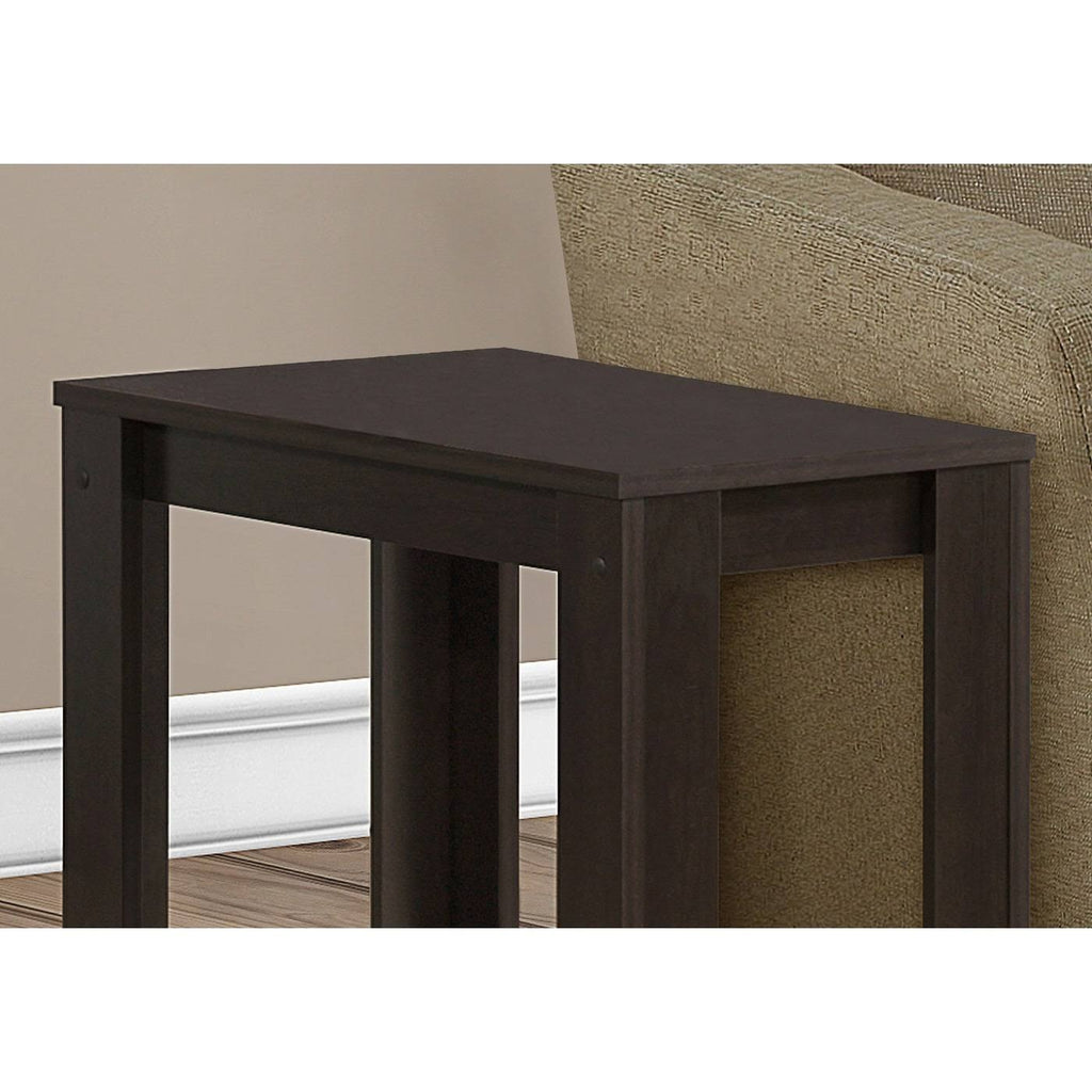 Brown Contemporary Rectangular Accent End Table C79914