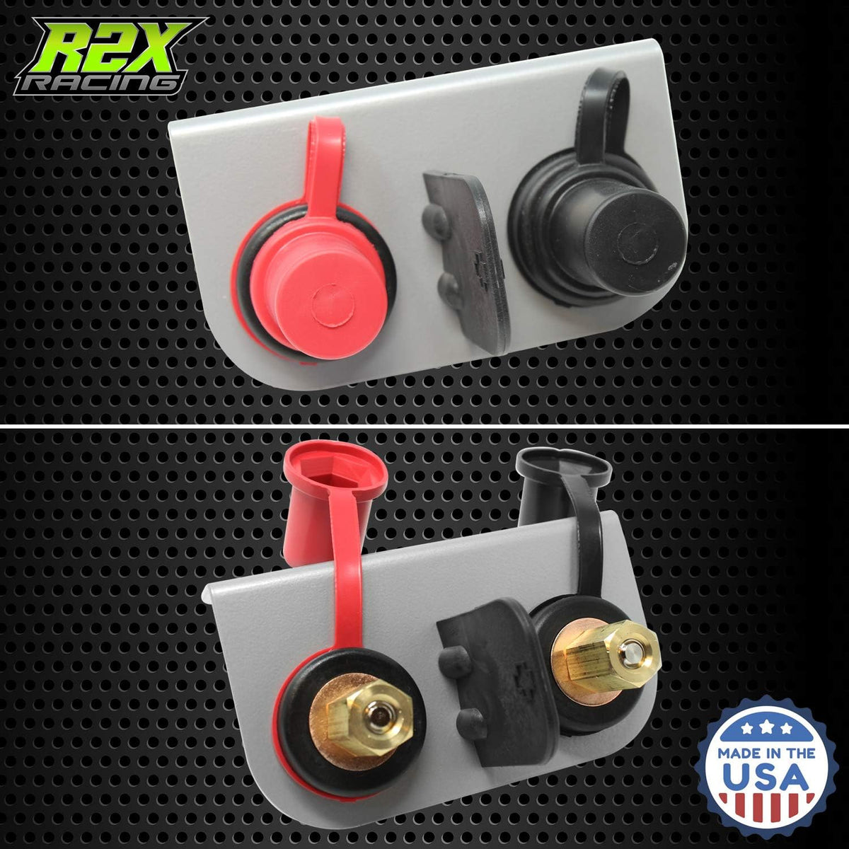 Remote Battery Charging and Jumper Terminals with Mounting Bracket, Pack of 2 H828312