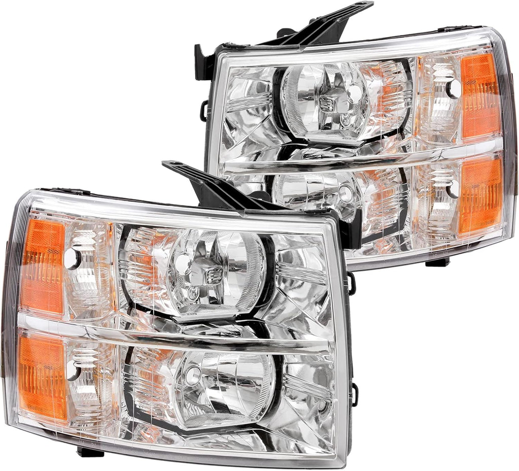 Smoke Lens Headlight Assembly Pack of 2 W172080