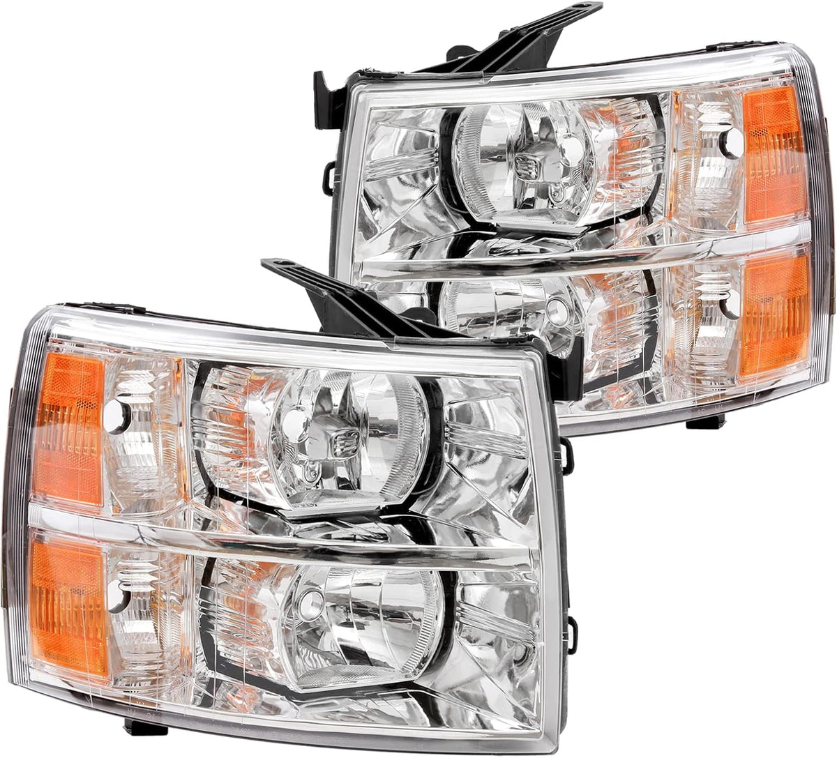 Smoke Lens Headlight Assembly Pack of 2 W172080