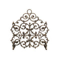 Antique Gold Iron Fireplace Screen A13648