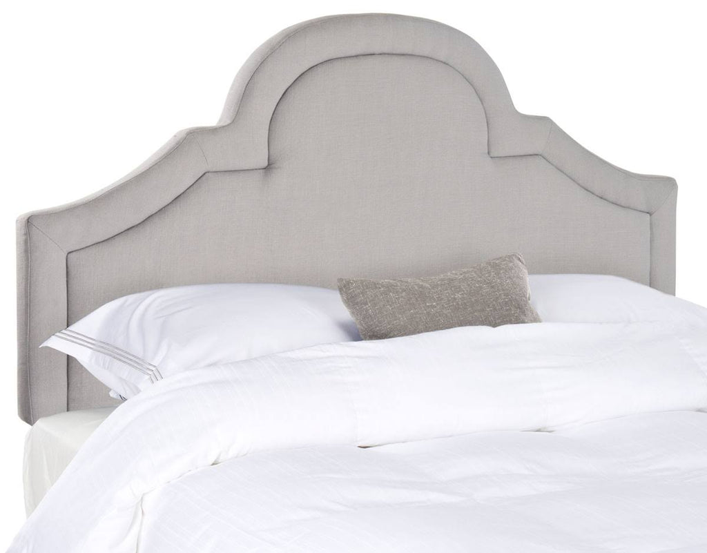 Arched Headboard Grey King D693