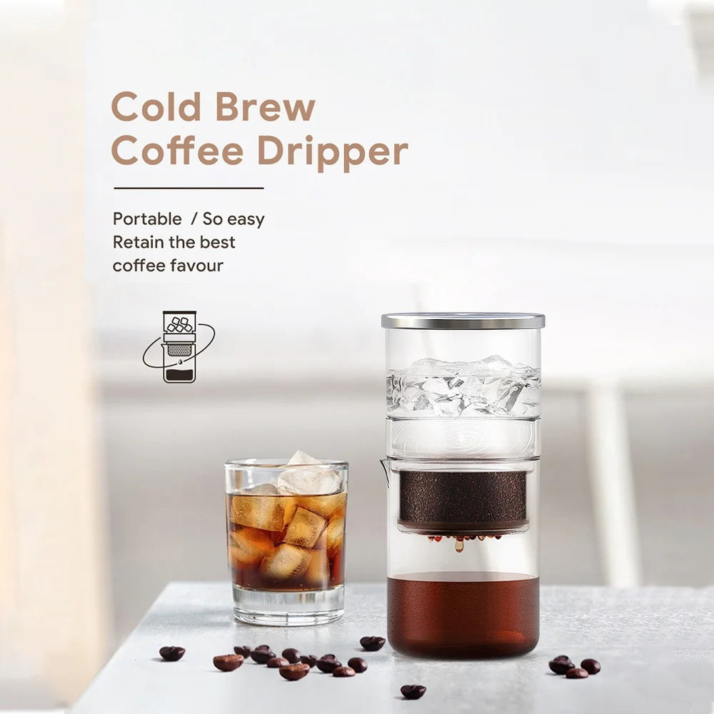 Cold Brew Coffee Maker, Borosilicate Glass Dripper, 300ml G555260