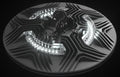 200W UFO LED High Bay Light with 110V Plug, 5000K Daylight T797