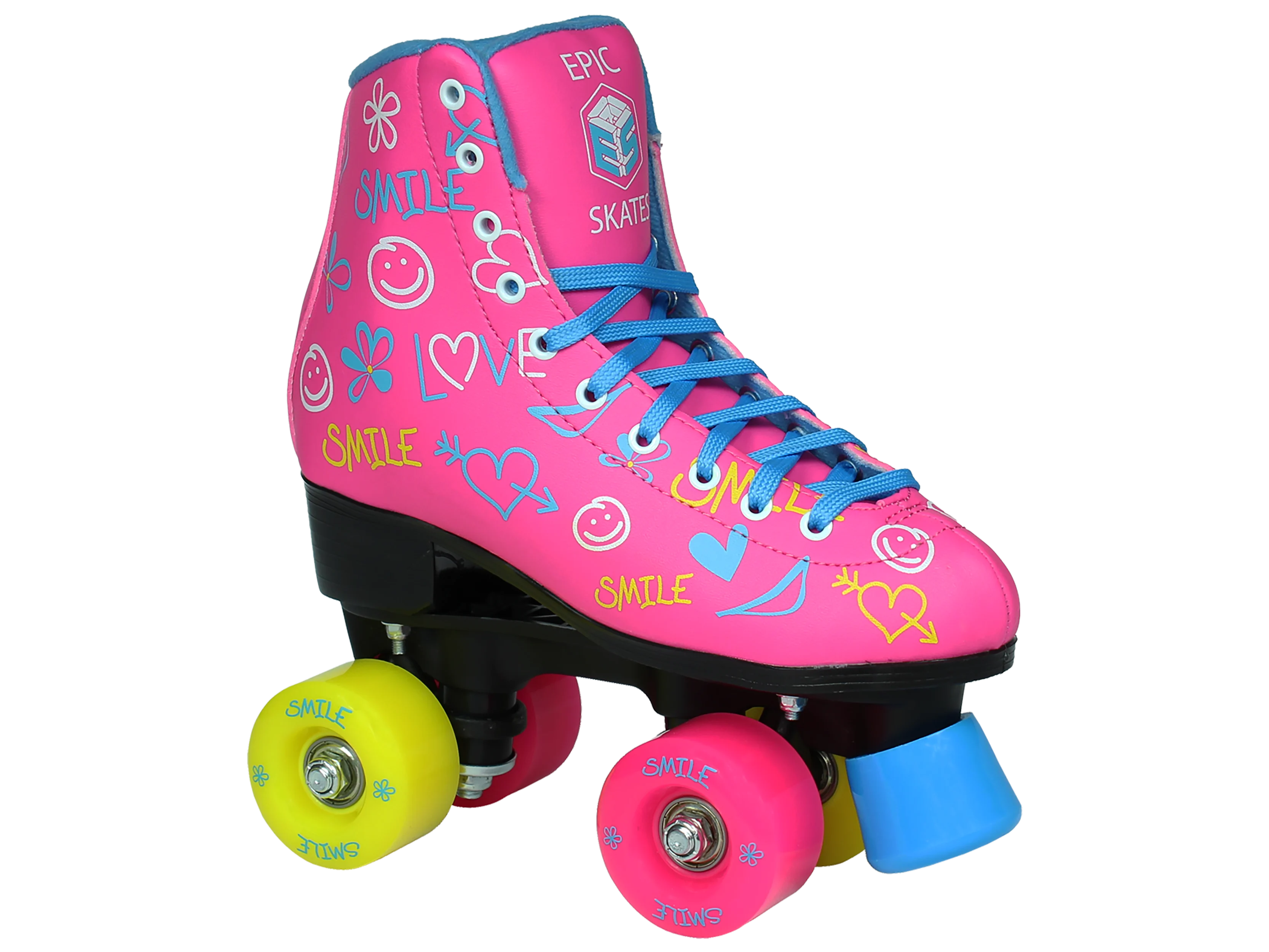 Blush Quad Roller Skates - Size 9 U4035